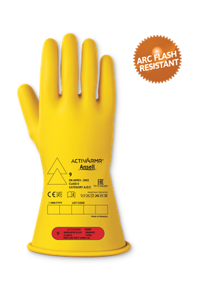 Перчатки ActivArmr, обеспечивающие электроизоляционную защиту класса 0 – RIG011Y