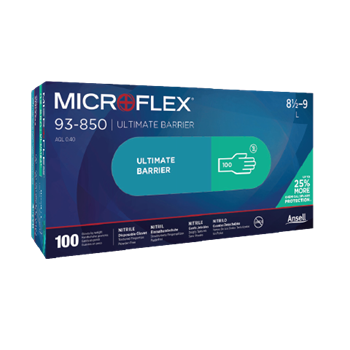 Microflex 93-850 packaging