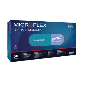 Microflex 93-853 Glove Packaging